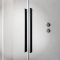 Radaway Furo Brushed GunMetal PND II parawan nawannowy 130cm lewy szczotkowany grafit 10109688-92-01L/10112644-01-01