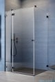 Radaway Essenza Pro Black Kdj kabina 120x75cm lewa czarny mat/szkło przejrzyste 10097120-54-01L/10098075-01-01