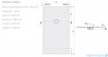 Sanplast Structure Mineral B-M/STRUCTURE brodzik prostokątny 80x100x1,5 cm mat czerni 645-360-0330-59-010