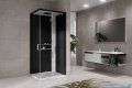 Novellini Glax 2 2.0 kabina z hydromasażem 90x90 prawa biała G22GF99DT1-1UH
