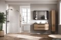 Novellini Kali H Kabina walk-in 90cm profile czarne KALIH90-1H