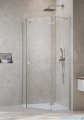 Radaway Essenza 8 Brushed Nickel Ptj kabina pięciokątna 90x90cm prawa szczotkowany nikiel 10490000-91-01R/10490200-01-01