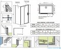 Radaway Idea Kds kabina prysznicowa 140x120 prawa przejrzyste 10115140-01-01R/10117120-01-01