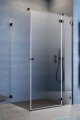 Radaway Essenza Pro Black Kdj kabina 80x70cm prawa czarny mat/szkło przejrzyste 10097080-54-01R/10098070-01-01