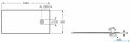 Roca Magma 150x80cm brodzik prostokątny kompozytowy STONEX CZARNY APE015DC32003400