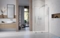 Radaway Furo Kdj Brushed Nickel kabina 150x90cm prawa szczotkowany nikiel 10104772-91-01R/10110730-01-01/10113090-01-01
