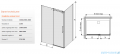Sanplast kabina KND2/ALTII 100x190-200 narożna prostokątna przejrzysta 600-121-1091-42-401
