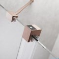 Radaway Furo Brushed Copper DWD drzwi prysznicowe 140cm szczotkowana miedź 10108388-93-01/10111342-01-01