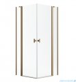 Radaway Nes Kdd II Brushed Copper kabina 90x100cm szczotkowana miedź 10031090-93-01L/10031100-93-01R