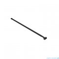 Excellent Vidoq wspornik kabiny walk-in 120 cm do docięcia, czarny mat KAEX.1599.1200.BL
