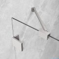 Radaway Essenza Pro Brushed Nickel Kdj+S kabina 100x100x100cm prawa szczotkowany nikiel 10097310-91-01R/10098100-01-01/10098100-01-01