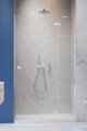 Radaway Fuenta Dwj drzwi wnękowe 100cm prawe chrom połysk szkło przejrzyste 1384014-01-01R