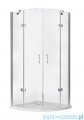 Besco Viva kabina półokrągła 90x90x195cm przejrzyste VP-90-195-C