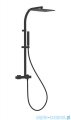 Tres Slim Exclusive zestaw prysznicowy czarny mat 20219101NM