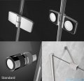 Radaway Fuenta Kdj B kabina 100x75cm prawa chrom połysk szkło przejrzyste 1384083-01-01R/1384049-01-01