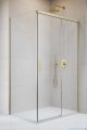 Radaway Idea 8 Kdj Brushed Gold kabina 150x110cm prawa szczotkowane złoto 10340770-99-01R/10350703-01-01/10360110-01-01L
