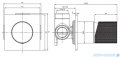Omnires Contour bateria prysznicowa podtynkowa antracyt CT8045AT