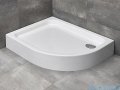 Radaway Premium Plus E Kabina półokrągła 100x80cm szkło przejrzyste + brodzik Laros E lewy + syfon