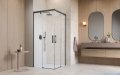 Radaway Idea Kdd Brushed GunMetal kabina 75x70cm szczotkowany grafit 387066-92-01L/387065-92-01R