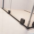 Radaway Furo Brushed GunMetal kabina Walk-in 90x200cm prawa szczotkowany grafit 10106488-92-01R/10110444-01-01