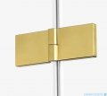 New Trendy Avexa Gold kabina prostokątna 90x120x200 cm przejrzyste lewa EXK-1750