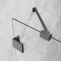 Radaway Essenza Pro Brushed GunMetal Pdd kabina 80x80cm szczotkowany grafit 10095080-92-01L/10095080-92-01R