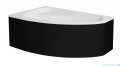 Besco Rima obudowa CZARNY mat 170x110cm prawa/lewa OAR-170-NSC