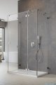 Radaway Essenza Pro Brushed Nickel Kdj+S kabina 90x120x90cm prawa szczotkowany nikiel 10097312-91-01R/10098090-01-01/10098090-01-01