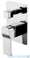Omnires Slide Bateria wannowa podtynkowa chrom SL7735CR