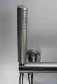 Deante SILIA Bateria prysznicowa z zestawem prysznicowym titanium BQS D41M