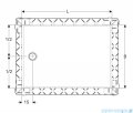 Geberit Panel do prysznica bezbrodzikowego Setaplano 100x90 154.271.11.1