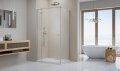 Radaway Essenza Kdj Brushed Nickel kabina 120x120cm lewa szczotkowany nikiel 1385042-91-01L/1384054-01-01