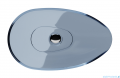 Besco Neya Blue Wave + syfon chrom umywalka nablatowa 60x35x15cm #UMN-60-BWC