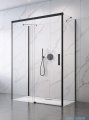 Radaway Idea Black Kdj+s kabina prysznicowa 80x100x80 lewa czarny mat/szkło przejrzyste 10116100-54-01L/387051-54-01R/10117080-01-01