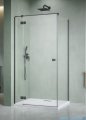 Radaway Essenza Kdj Brushed GunMetal kabina 110x75cm lewa szczotkowany grafit 1385041-92-01L/1384049-01-01