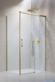 Radaway Idea Kdj Brushed Gold kabina 100x70cm prawa szczotkowane złoto 387040-99-01R/387048-99-01L