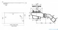Schedpol Caspar New 120x90cm brodzik prostokątny + syfon 3.2847