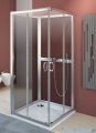 Radaway Premium Plus C+2S kabina czterościenna kwadratowa 80x80 szkło grafit