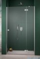 Radaway Essenza Brushed Nickel Dwj drzwi wnękowe 90cm prawe szczotkowany nikiel/szkło przejrzyste 1385013-91-01R