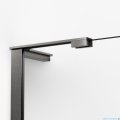 New Trendy Nesta Gunmetal Brushed kabina Walk-In 70x200 cm wspornik kątowy grafit szczotkowany/szkło przejrzyste K-1754-WL
