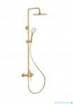 KFA MOZA BRUSHED GOLD deszczownia z baterią natryskową złoty szczotkowany 5036-910-31