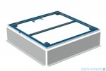 Geberit Rama instalacyjna do prysznica bezbrodzikowego Setaplano 100x100cm 154.480.00.1