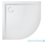 Sanplast Space Mineral brodzik półokrągły z powłoką 80x80x1,5cm+syfon 645-290-0420-01-002