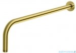Kohlman Experience Brushed Gold okrągłe ścienne ramię do deszczownicy 44 cm złoto szczotkowane WNEGDB