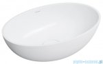 Omnires Shell M+ umywalka nablatowa 50x32 cm biały mat SHELL500UNBM