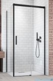 Radaway Idea Black Kdj kabina 100x75cm prawa czarny mat/szkło przejrzyste 387040-54-01R/387049-54-01L