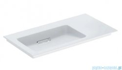 Geberit One CleanDrain Umywalka meblowa z powierzchnią odkładczą po prawej stronie 90x48cm KeraTect 505.008.00.1