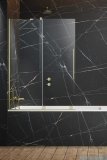 Radaway Furo Brushed Gold PND II parawan nawannowy 140cm lewy szczotkowane złoto 10109738-99-01L/10112694-01-01