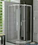 SanSwiss Top-Line TOPR Kabina prysznicowa półokrągła 75-90cm profil biały TOPR55SM10407