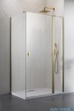 Radaway Nes Kdj II Brushed Gold kabina 110x70cm prawa szczotkowane złoto 10032110-99-01R/10039070-01-01